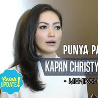 Christy Jusung mengaku sudah memiliki pendamping yang lebih dewasa.