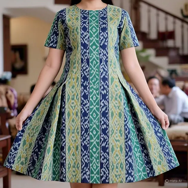 Model Batik Modern Wanita