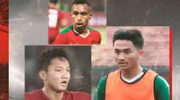 Timnas Indonesia - Syahrian Abimanyu, Todd Rivaldo Ferre, Hambali Tolib (Bola.com/Adreanus Titus)