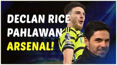 Berita video Mikel Arteta beri pujian kepada gol kemenangan Declan Rice yang selamatkan Arsenal dari kekalahan saat menghadapi Luton Town, Rabu (6/12/2023) dini hari WIB.