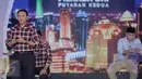 Calon Gubernur no 2, Basuki Tjahaja Purnama atau Ahok menjawab pertanyaan saat debat terakhir Pilgub DKI Jakarta 2017 di Hotel Bidakara, Jakarta, Rabu (12/4). (Liputan6.com/Faizal Fanani)