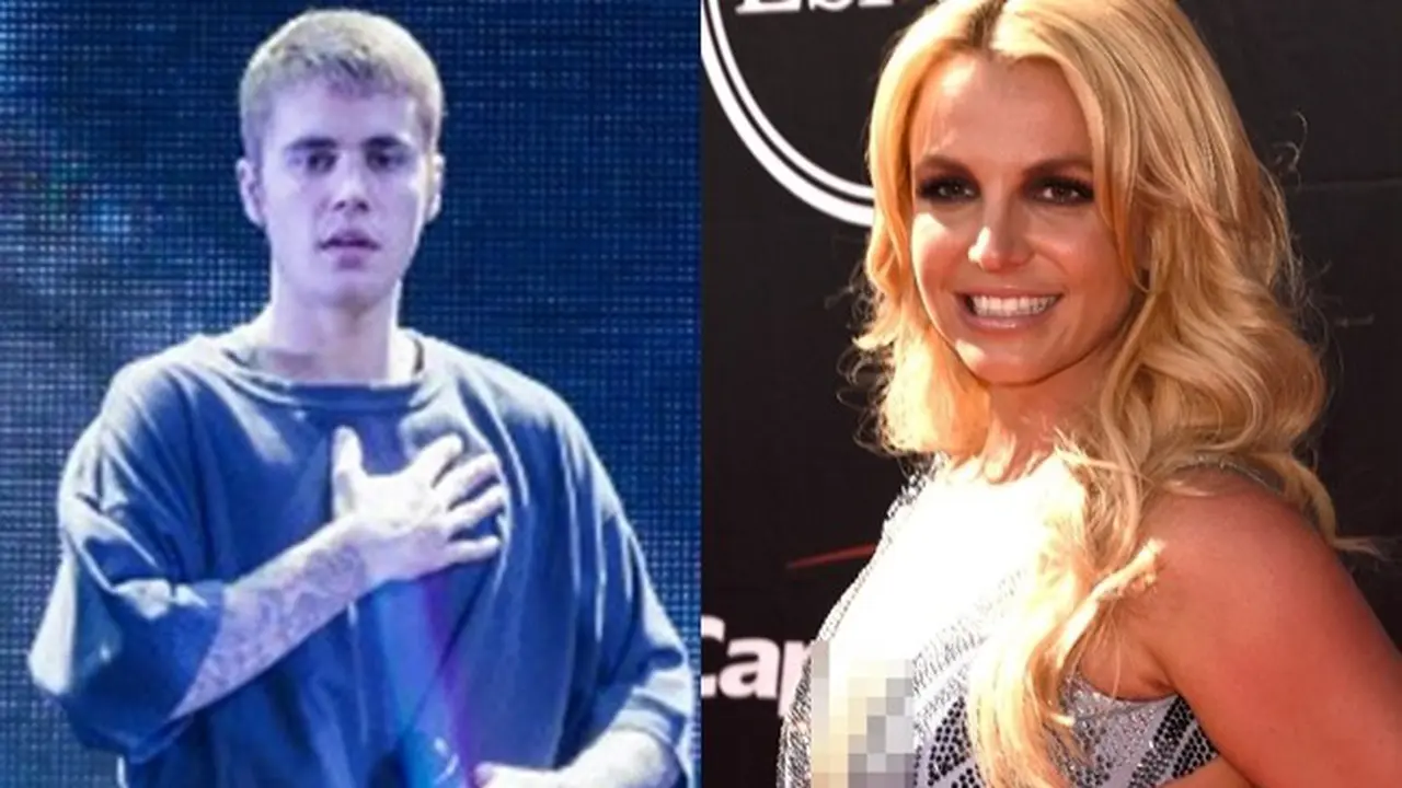 Justin Bieber akan kabulkan keinginan Britney Spears yang ingin menciumnya. (AFP/Bintang.com)