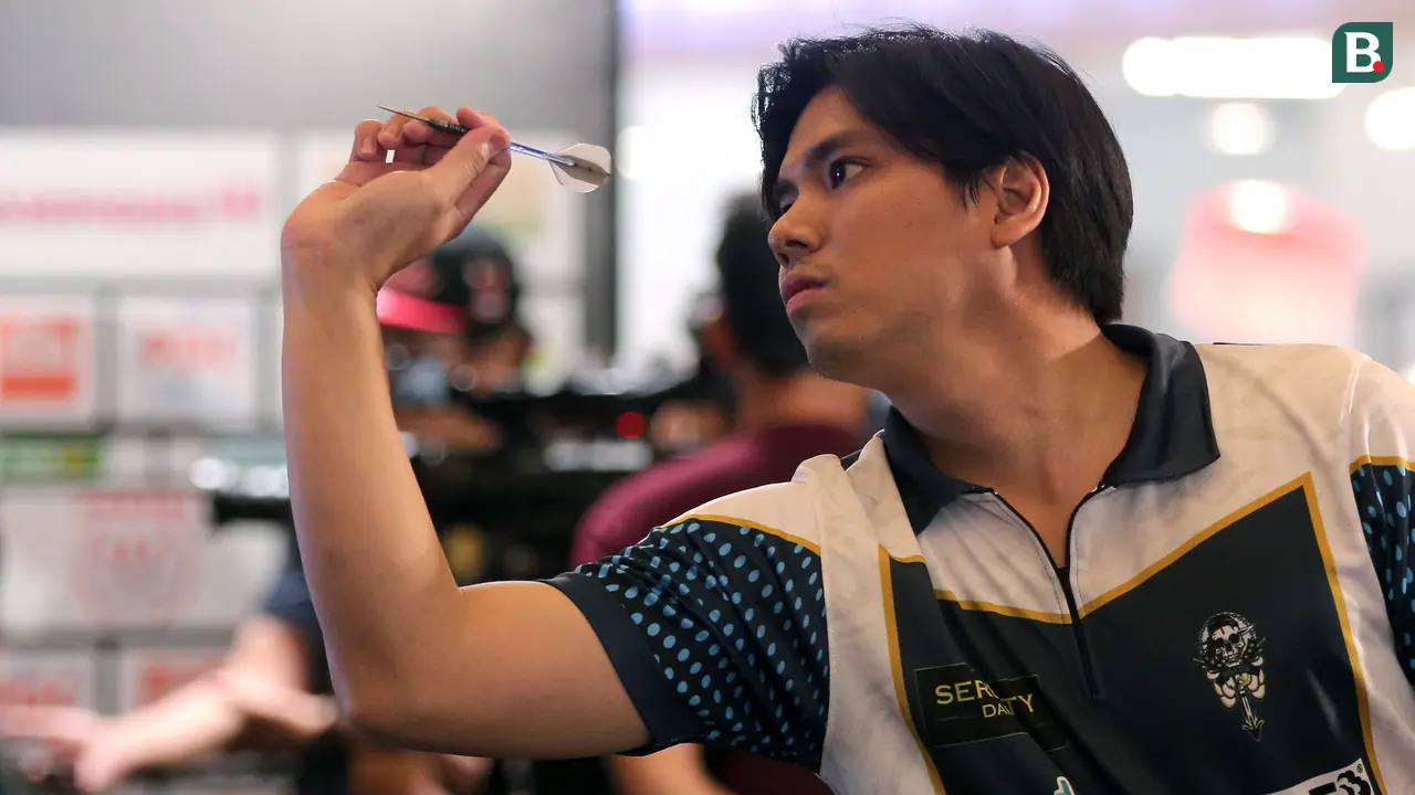 Foto: Bidikan Titis Putra Fajar Utama Nobatkan Dirinya Jadi Raja Darts National Competition 2024 Series 4