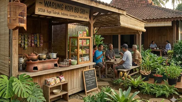 Warung Konsep Tradisional