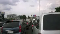 Fly Over Jakabaring Mulai Dilalui, Kemacetan Belum Berkurang