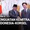Presiden Republik Indonesia Prabowo Subianto, bersama Presiden Republik Korea Lee Jae Myung, menyaksikan pengumuman dan pertukaran 10 nota kesepahaman antara kedua negara di Istana Kepresidenan Republik Korea pada Rabu siang waktu setempat.