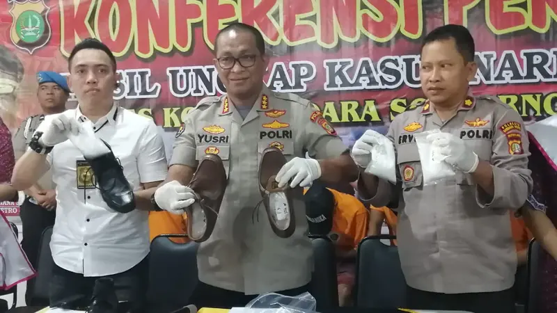 Polisi bongkar penyelundupan sabu asal Aceh