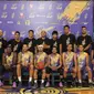 CLS Knights Surabaya resmi mengganti logo tim menjelang bergulirnya ASEAN Basketball League (ABL) 2017-2018, Jumat (10/11/2017). (Bola.com/Zaidan Nazarul)