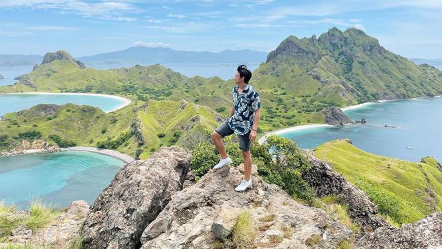 6 Momen Seru Caesar Hito dan Stefan William Syuting Sambil Liburan di Labuan Bajo