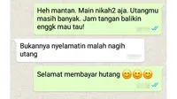 6 Chat Beri Ucapan Selamat Menikah ke Mantan Ini Bikin Baper