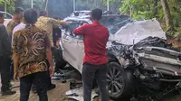 HRV vs Bikun UI di Depok, 1 Orang Alami Patah Kaki