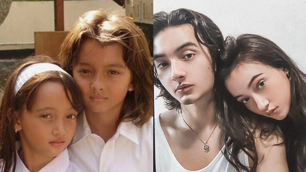 6 Potret Masa Kecil Bryan dan Megan Domani, Bak Anak Kembar