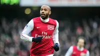 Mantan pemain Arsenal, Thierry Henry. (AFP/Glyn Kirk)