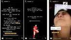 Lewat media sosial, Aura kasih buka suara terkait beredarnya video porno yang  disebut mirip dirinya.