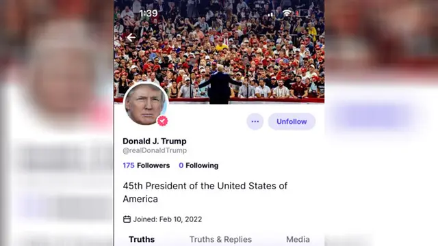 Akun Donald Trump di Truth Social