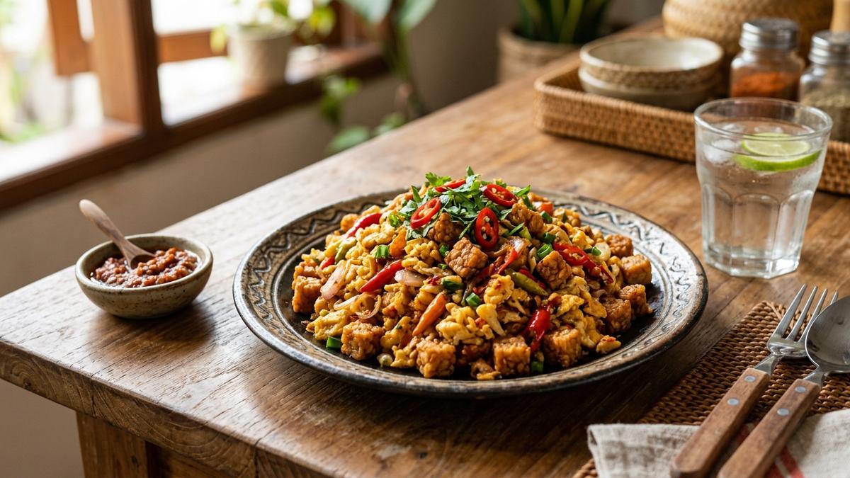 Resep Orak Arik Tempe Pedas, Lauk Sederhana yang Bikin Nasi Nambah