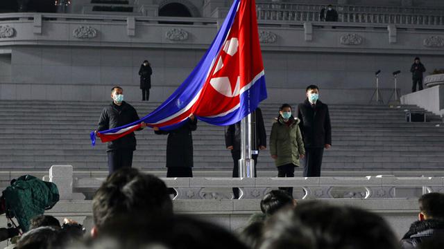 FOTO: Pesta Kembang Api Korea Utara Rayakan Tahun Baru 2022