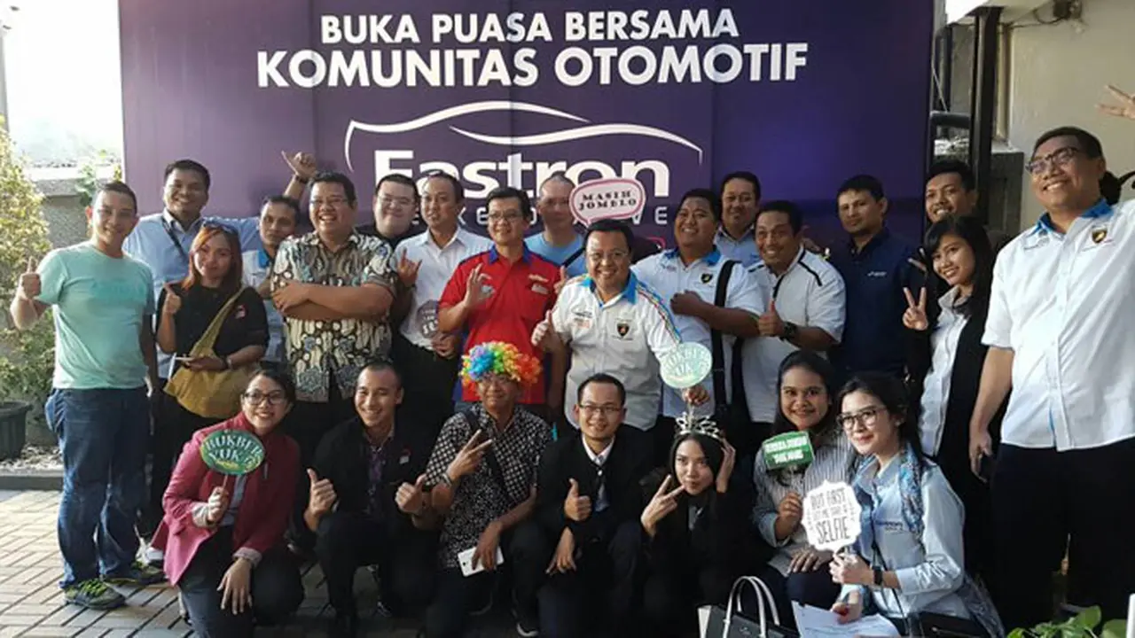 Begini Kemeriahan Bukber Pertamina Lubricants dan Komunitas Mobil