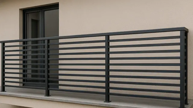 Model Pagar Balkon Rumah (Image by ChatGPT)