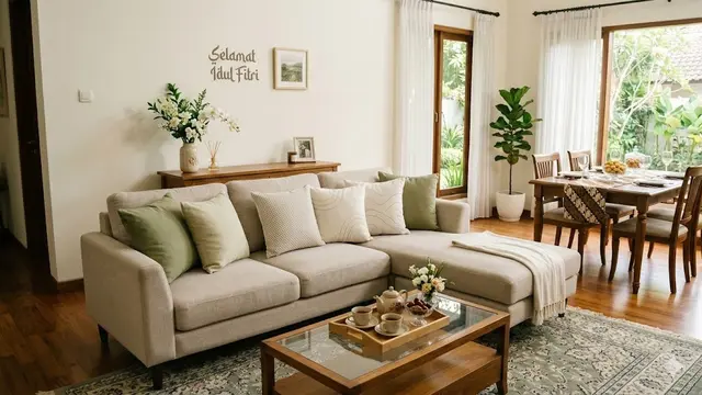 Ide Dekorasi Rumah untuk Open House Lebaran