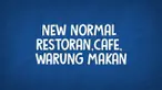 Menghadapi masa new normal Covid-19 yang akan berlangsung. Ada peraturan-peraturan yang harus dilakukan oleh masyarakat. Selain itu juga terhadap restoran, cafe dan warung makan.