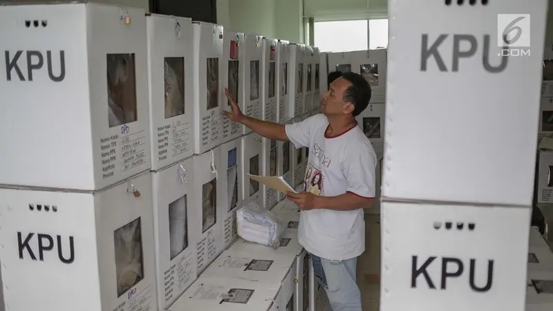 Target Distribusi Logistik Hasil Pemilu