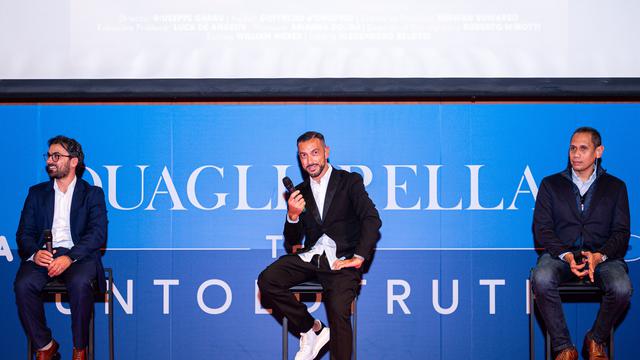 Eks Pemain Juventus Fabio Quagliarella bersama rekan-rekannya di Sampdoria