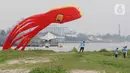 Event Jakarta International Kite Festival 2024 akan berlangsung hingga 7 Juli 2024. (Liputan6.com/Herman Zakharia)