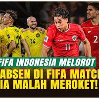 Timnas Indonesia Anjlok di Ranking FIFA Efek Tak Main di FIFA Matchday, Malaysia Malah Meroket