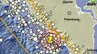 Gempa Magnitudo 5,4 Guncang Bengkulu Selatan, Berpusat di Laut