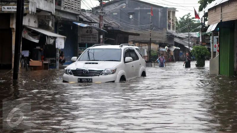 20160209-Pasar Buncit Banjir-Jakarta- Gempur M Surya