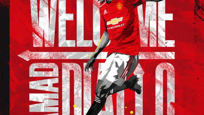 Amad Diallo. (Dok. Manchester United)