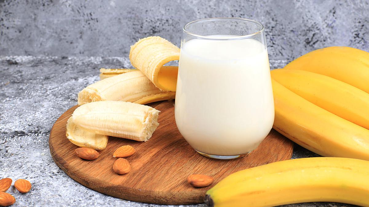 Olahan Es Pisang Susu