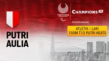 Putri Aulia (Lari 100 meter T13 Heats Putri)