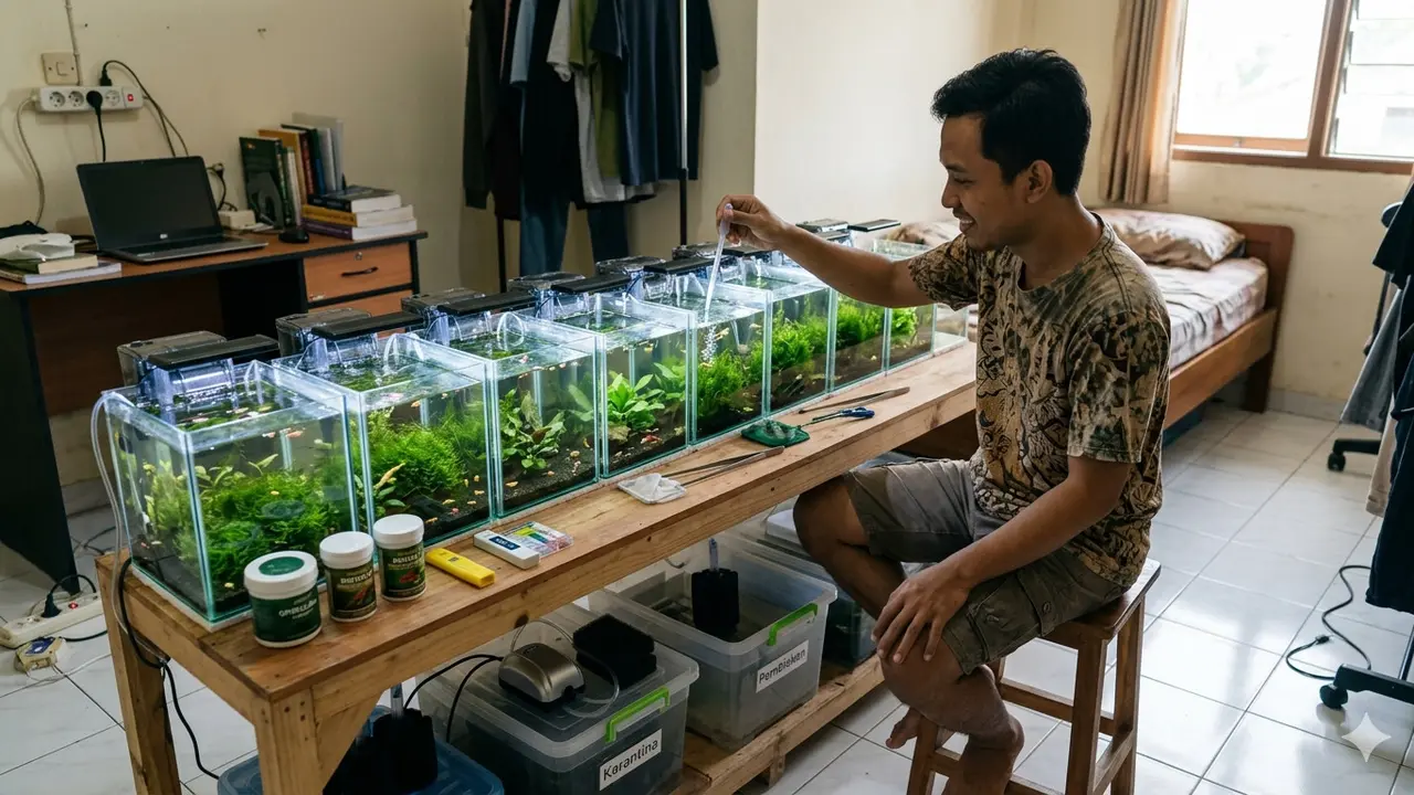 Ternak di Rumah Kontrakan Sempit Tanpa Renovasi