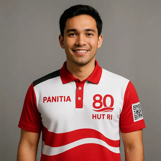 Desain Baju Panitia 17 Agustus yang Keren/ Ilustrasi oleh AI