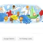 Google Doodle Hari Anak Nasional 2020. (Doc: Google)