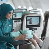 Kali ini tak kalah menarik, karena Wardah berkolaborasi dengan maskapai Indonesia, Garuda Indonesia. Foto: Document/Wardah.