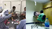 Potret nyeleneh jenguk orang sakit (sumber: 1cak.com)