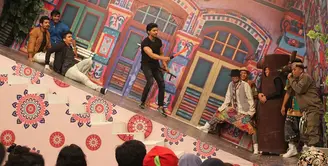 Pemeran serial India Geet dan Punar Vivah, Gurmeet Choudary tiba di Indonesia pada Senin (30/5/2017). Kedatangannya sebagai bintang tamu program Ramadan salah satu televisi swasta. (Bambang E. Ros/Bintang.com)