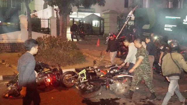 Demo mahasiswa di Bandung