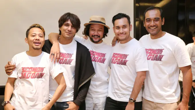 [Bintang] Preskon film 5 Cowok Jagoan