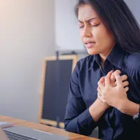 Ilustrasi sakit jantung. (Shutterstock)