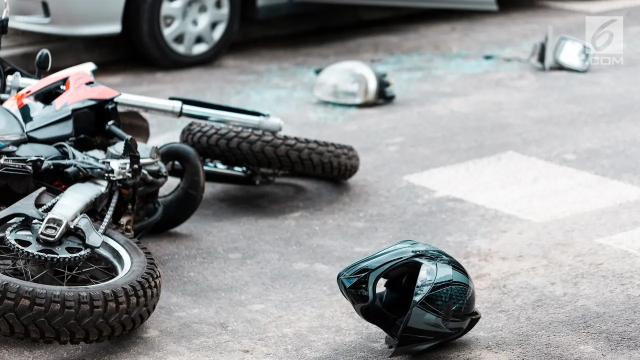 Kecelakaan Kendaraan Bermotor atau Kecelakaan Roda Dua
