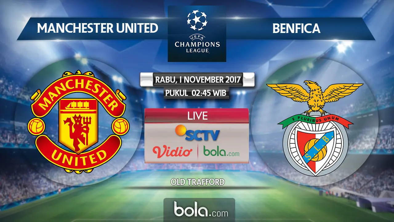 Manchester United vs Benfica