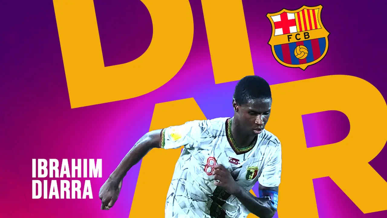 Barcelona - Ilustrasi Ibrahim Diarra