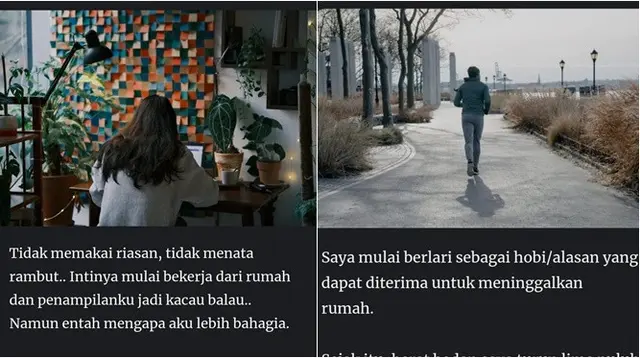 Curhatan kebiasaan pandemi yang masih dilakukan sebagian orang hingga saat ini. (sumber: Bored Panda)