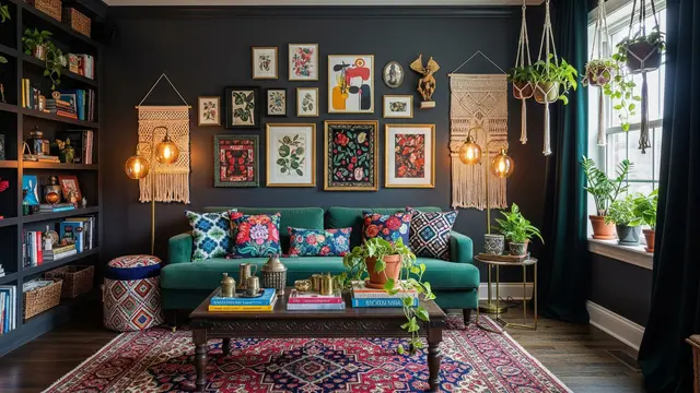 Inspirasi Interior Unik dan Penuh Warna/Gemini AI