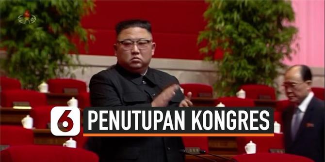 VIDEO: Kim Jong Un Serukan Kekuatan Nuklir di Penutupan Kongres Partai Buruh