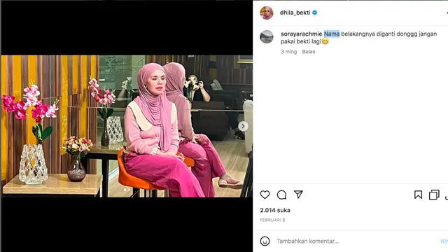 Aldila Jelita Akhirnya Bikin Akun Instagram Baru, Tinggalkan Nama Bekti atas Desakan Warganet?